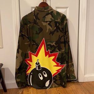 Custom vintage camo jacket